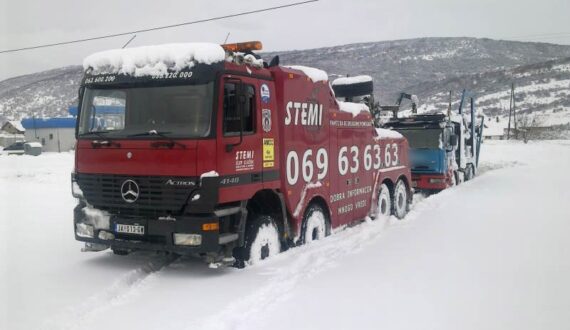 Šlep služba u Jagodini - STEMI - Šlepovanje kamiona, autobusa, teških mašina i svih vrsta vozila